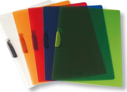 Cartellina con molla Clipper - 22 x 30 cm - trasparente neutro - Fellowes [multipack] 20 pezzi Cancelleria e prodotti per ufficio/Archivio ufficio e accessori per scrivania/Archivio ufficio/Cartelle/Cartelle portaprogetti e cartelle a tasca Eurocartuccia - Pavullo, Commerciovirtuoso.it