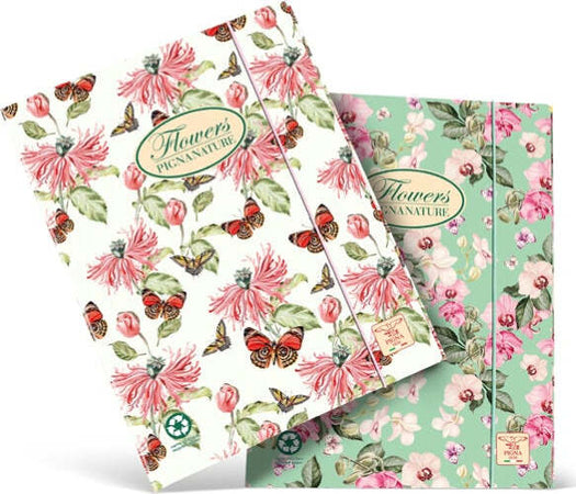 Cartellina Nature Flowers - 26x34 5cm - 3lembi - con elastico - Pigna [multipack] 6 pezzi Cancelleria e prodotti per ufficio/Archivio ufficio e accessori per scrivania/Archivio ufficio/Cartelle/Cartelle portadocumenti Eurocartuccia - Pavullo, Commerciovirtuoso.it