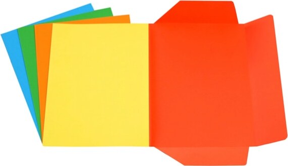 Cartelline 3 lembi - 200 gr - 25x34 5 cm - mix 5 colori - Starline - conf. 25 pezzi Cancelleria e prodotti per ufficio/Archivio ufficio e accessori per scrivania/Archivio ufficio/Cartelle/Cartelle portadocumenti Eurocartuccia - Pavullo, Commerciovirtuoso.it