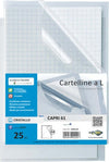 Cartelline a L Capri 61 - PVC - liscio - 21 x 29 7 cm - trasparente - Sei Rota - conf. 25 pezzi Cancelleria e prodotti per ufficio/Archivio ufficio e accessori per scrivania/Archivio ufficio/Cartelle/Cartelle portadocumenti Eurocartuccia - Pavullo, Commerciovirtuoso.it