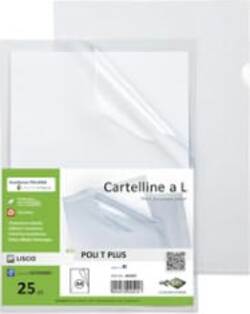 Cartelline a L Poli T Plus - alto spessore - PP - 22 x 30 cm - trasparente - Sei rota - conf.25 pezzi Cancelleria e prodotti per ufficio/Archivio ufficio e accessori per scrivania/Archivio ufficio/Cartelle/Cartelle portadocumenti Eurocartuccia - Pavullo, Commerciovirtuoso.it
