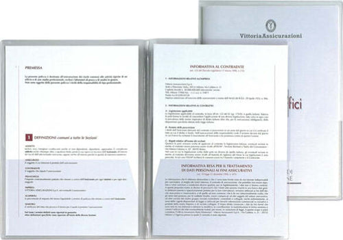 Cartelline con tasche Capri 69-T2 - PVC - 21 x 29 7 cm - cristallo - Sei Rota - conf. 5 pezzi Cancelleria e prodotti per ufficio/Archivio ufficio e accessori per scrivania/Archivio ufficio/Cartelle/Cartelle portadocumenti Eurocartuccia - Pavullo, Commerciovirtuoso.it