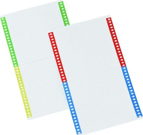 Cartellini per cartelle sospese - 140 mm - pack 10 fogli da 34 cartoncini Cancelleria e prodotti per ufficio/Archivio ufficio e accessori per scrivania/Archivio ufficio/Cartelle/Cartelle portadocumenti da appendere Eurocartuccia - Pavullo, Commerciovirtuoso.it