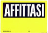 Cartello-Affittasi-Plastificato-Con-Scritta-30-X-20-Cm-Segnaletico