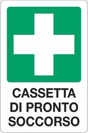 CARTELLO CASSETTA PRONTO SOCCORSO SEGNALETICA DIREZIONALE SICUREZZA AVVERTIMENTO  Trade Shop italia - Napoli, Commerciovirtuoso.it