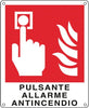 Cartello segnalatore - 12x14 5 cm - PULSANTE ALLARME ANTINCENDIO - alluminio - Cartelli Segnalatori Fai da te/Sicurezza e protezione/Attrezzature per sicurezza sul lavoro/Segnaletica antinfortunistica Eurocartuccia - Pavullo, Commerciovirtuoso.it