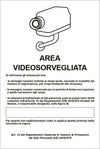 Cartello segnalatore - 20x30 cm - AREA VIDEOSORVEGLIATA CON REGISTRAZIONE - alluminio - Cartelli Segnalatori Fai da te/Sicurezza e protezione/Attrezzature per sicurezza sul lavoro/Segnaletica antinfortunistica Eurocartuccia - Pavullo, Commerciovirtuoso.it