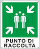 Cartello segnalatore - 25x31 cm - PUNTO DI RACCOLTA - alluminio - Cartelli Segnalatori Fai da te/Sicurezza e protezione/Attrezzature per sicurezza sul lavoro/Segnaletica antinfortunistica Eurocartuccia - Pavullo, Commerciovirtuoso.it