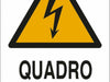 Cartello segnaletica quadro elettrico 30x20
