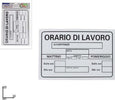 Cartello Targa In Pvc 30 X 20 Cm Orario Di Lavoro Ufficio Attivita' Segnaletica Casa, arredamento e bricolage > Hobby e collezionismo > Cartelli Segnalatori Trade Shop italia - Napoli, Commerciovirtuoso.it