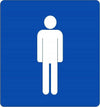 CARTELLO UOMO SEGNALETICA WC TOILETTE BAGNO TARGA ADESIVA PLASTIFICATO  Trade Shop italia - Napoli, Commerciovirtuoso.it