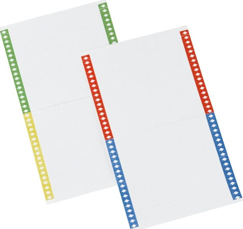 Cartoncini per cartelle sospese - armadio - 40 cartoncini per foglio - 14 cm - Bertesi - conf. 10 fogli Cancelleria e prodotti per ufficio/Archivio ufficio e accessori per scrivania/Archivio ufficio/Cartelle/Cartelle portadocumenti da appendere Eurocartuccia - Pavullo, Commerciovirtuoso.it