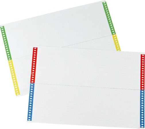 Cartoncini per cartelle sospese - cassetto - 28 cartoncini per foglio - 31 cm - Bertesi - conf. 10 fogli Cancelleria e prodotti per ufficio/Archivio ufficio e accessori per scrivania/Archivio ufficio/Cartelle/Cartelle portadocumenti da appendere Eurocartuccia - Pavullo, Commerciovirtuoso.it