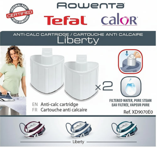 Cartucce anticalcare Easy Steam Rowenta XD9070E0