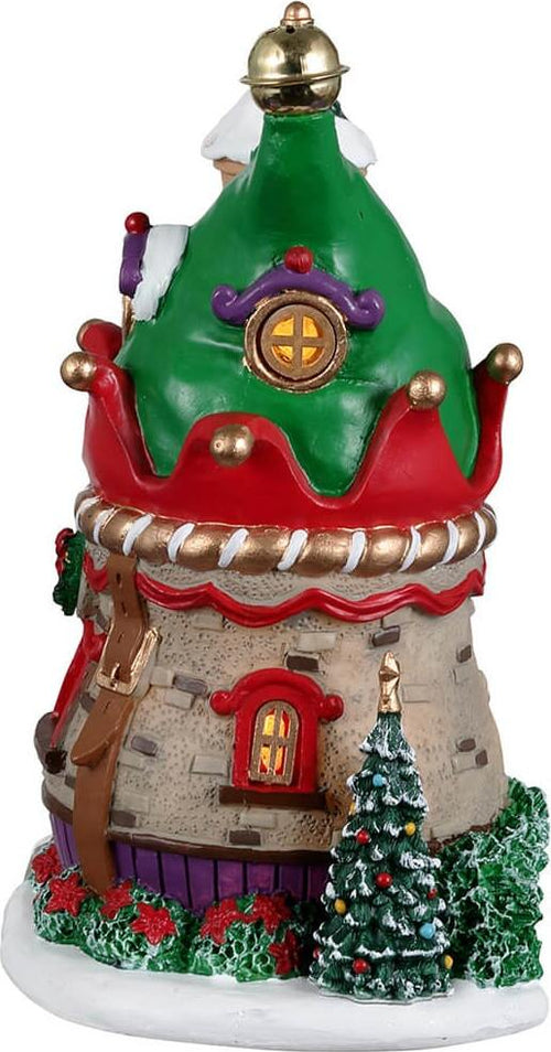 Casa degli elfi N.2, edificio luminoso per villaggio di Natale in Resina Casa e cucina/Decorazioni per interni/Addobbi e decorazioni per ricorrenze/Decorazioni natalizie/Oggettistica MagiediNatale.it - Altamura, Commerciovirtuoso.it