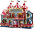 Casa dei divertimenti del circo decorazione per villaggio di Natale con animazioni e musiche Casa e cucina/Decorazioni per interni/Addobbi e decorazioni per ricorrenze/Decorazioni natalizie/Oggettistica MagiediNatale.it - Altamura, Commerciovirtuoso.it
