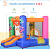 Casa-Gioco-Castello-Gonfiabile-Gigante-per-Bambini-3-8-anni-Trampolino-Rimbalzante-Colorato-con-Scivolo-e-Canestro-250cmx180cmx175cm-PW2342-021V90PW2
