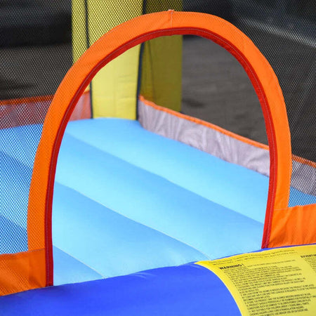 Casa-Gioco-Castello-Gonfiabile-Gigante-per-Bambini-3-8-anni-Trampolino-Rimbalzante-Colorato-con-Scivolo-e-Canestro-250cmx180cmx175cm-PW2342-021V90PW2