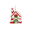 Pendente natalizio casetta per Albero di Natale con luce Led per decorazioni natalizie