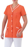 Casacca Donna Emily Arancio Casacca Pulizie Alimentari