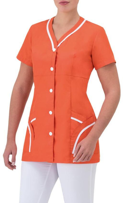 Casacca Donna Emily Arancio Casacca Pulizie Alimentari