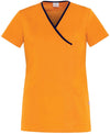Casacca Donna Giuliana Mango Manica Corta No Stiro Casacca Estetista Traspirante