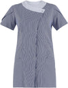 Casacca Giselle Blu Rigato Casacca Camice Donna con Inserti Rigati