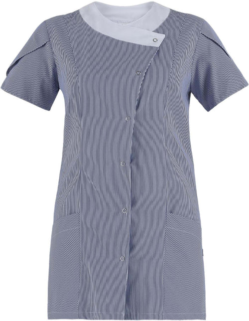 Casacca Giselle Blu Rigato Casacca Camice Donna con Inserti Rigati
