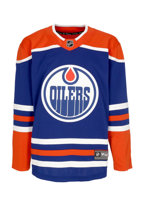 FANATICS BRANDED Casacca Hockey Uomo Nhl Home Breakaway Jersey Edmoil Original Team Colors da uomo