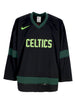 NIKE NBA Casacca Tipo Hockey Uomo Nba City Edition Hockey Jersey Boscel Black/black/pro Green/black da uomo