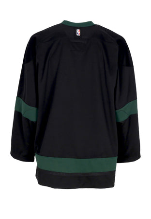 NIKE NBA Casacca Tipo Hockey Uomo Nba City Edition Hockey Jersey Boscel Black/black/pro Green/black da uomo
