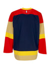 NIKE NBA Casacca Tipo Hockey Uomo Nba City Edition Hockey Jersey Golwar College Navy/club Gold/university Red da uomo
