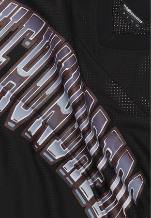 THE HUNDREDS Casacca Uomo Division Football Jersey Black da uomo