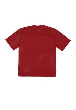 THE HUNDREDS Casacca Uomo Division Football Jersey Burgundy da uomo