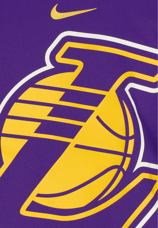 NIKE NBA Casacca Uomo Nba Courtside Hockey Jersey Loslak Field Purple/black/amarillo da uomo