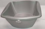 CASACOLOR---BACINELLA-IN-PLASTICA-QUADRATA-36CM---COLORE-GRIGIO