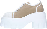 Casadei-Scarpe-basse-Beige-da-donna