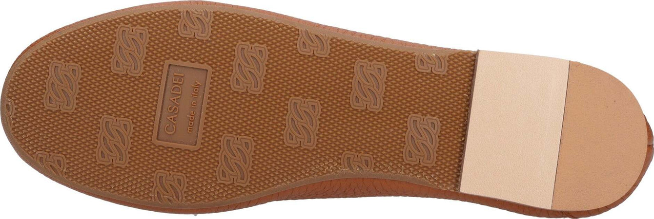 Casadei-Scarpe-basse-Cuoio-da-donna