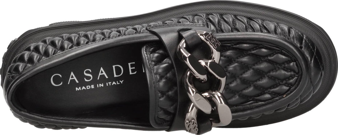 Casadei-Scarpe-basse-Nero-da-donna