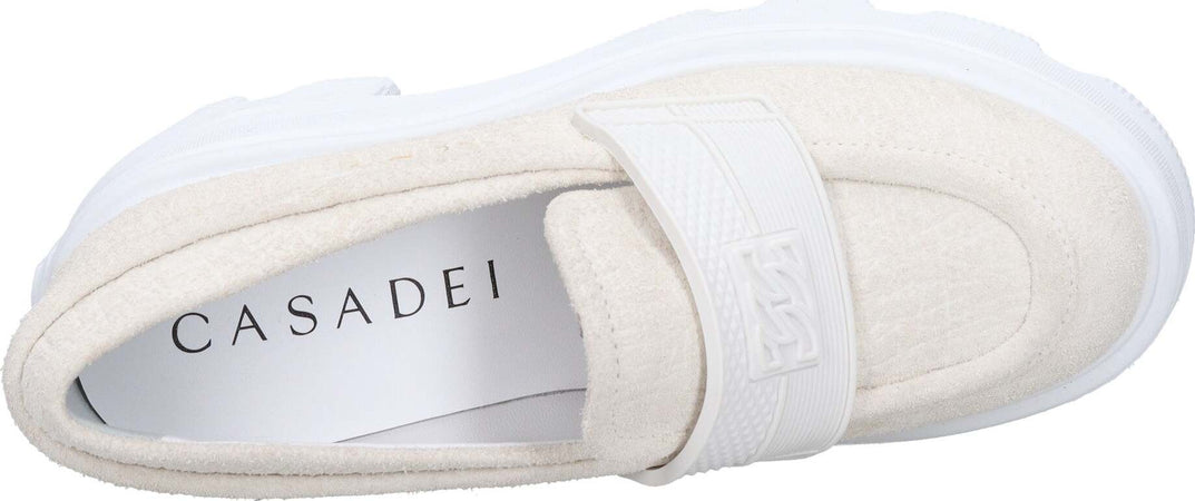Casadei-Scarpe-basse-Panna-da-donna