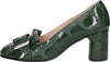 Casadei-Scarpe-basse-Verde-da-donna