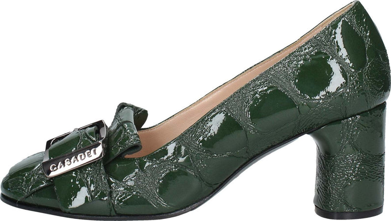 Casadei-Scarpe-basse-Verde-da-donna