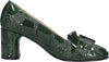Casadei-Scarpe-basse-Verde-da-donna