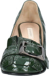 Casadei-Scarpe-basse-Verde-da-donna