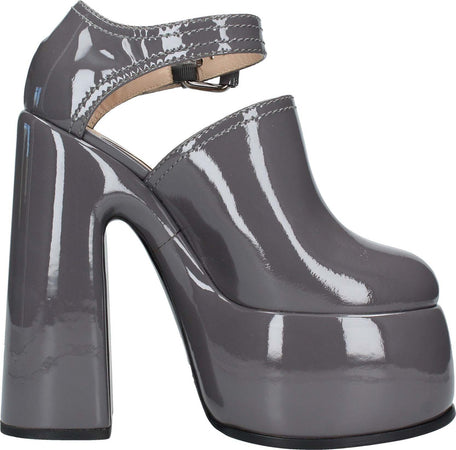 Casadei-Scarpe-con-Tacco-Antracite-da-donna