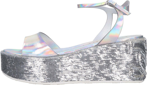 Casadei-Scarpe-con-Tacco-Argento-da-donna
