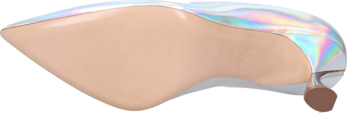 Casadei-Scarpe-con-Tacco-Argento-da-donna