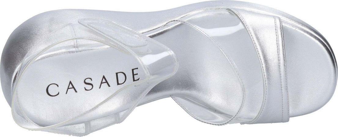 Casadei-Scarpe-con-Tacco-Argento-da-donna