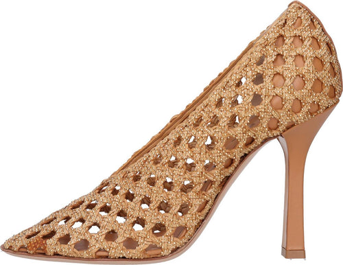 Casadei-Scarpe-con-Tacco-Beige-da-donna