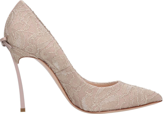 Casadei-Scarpe-con-Tacco-Beige-da-donna